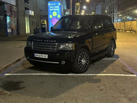 Черный Ленд Ровер Рендж Ровер, объемом двигателя 5 л и пробегом 185 тыс. км за 12500 $, фото 1 на Automoto.ua