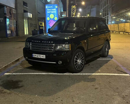 Черный Ленд Ровер Рендж Ровер, объемом двигателя 5 л и пробегом 185 тыс. км за 12500 $, фото 1 на Automoto.ua
