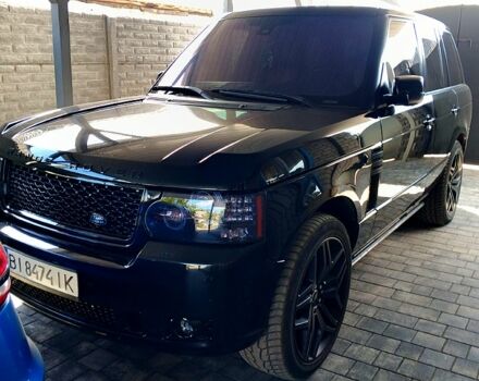 Черный Ленд Ровер Рендж Ровер, объемом двигателя 5 л и пробегом 244 тыс. км за 16000 $, фото 1 на Automoto.ua