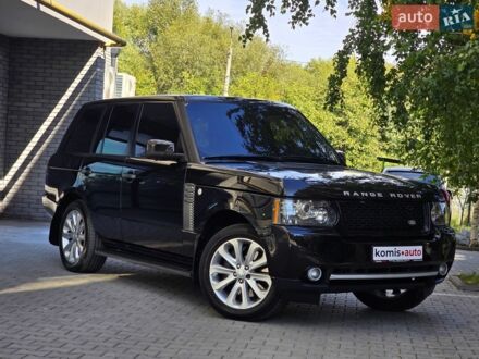 Чорний Ленд Ровер Рендж Ровер, об'ємом двигуна 4.4 л та пробігом 172 тис. км за 16999 $, фото 1 на Automoto.ua