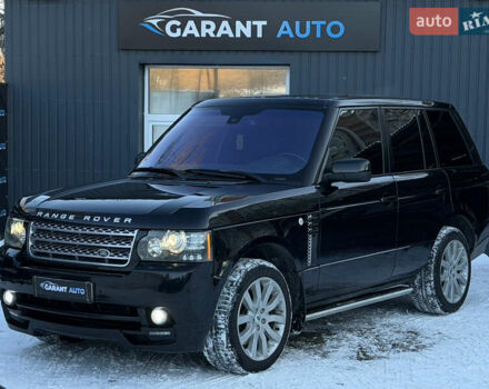 Черный Ленд Ровер Рендж Ровер, объемом двигателя 5 л и пробегом 190 тыс. км за 13999 $, фото 1 на Automoto.ua