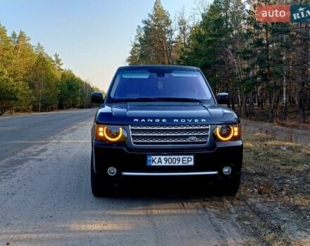 Черный Ленд Ровер Рендж Ровер, объемом двигателя 5 л и пробегом 225 тыс. км за 15000 $, фото 1 на Automoto.ua