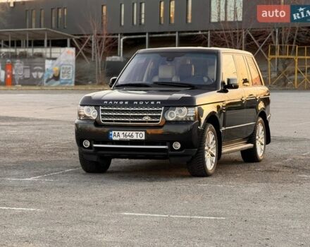 Черный Ленд Ровер Рендж Ровер, объемом двигателя 5 л и пробегом 250 тыс. км за 17000 $, фото 1 на Automoto.ua