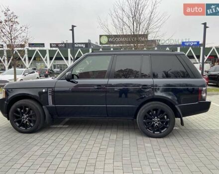 Черный Ленд Ровер Рендж Ровер, объемом двигателя 4.37 л и пробегом 205 тыс. км за 25500 $, фото 1 на Automoto.ua