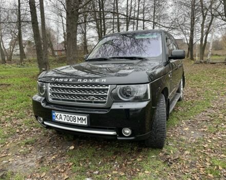 Черный Ленд Ровер Рендж Ровер, объемом двигателя 5 л и пробегом 218 тыс. км за 14999 $, фото 1 на Automoto.ua
