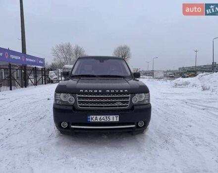 Черный Ленд Ровер Рендж Ровер, объемом двигателя 5 л и пробегом 163 тыс. км за 12687 $, фото 1 на Automoto.ua