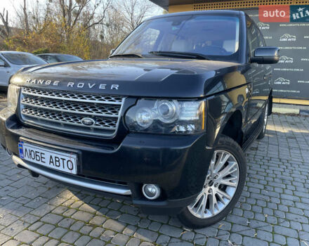 Черный Ленд Ровер Рендж Ровер, объемом двигателя 5 л и пробегом 258 тыс. км за 17000 $, фото 1 на Automoto.ua