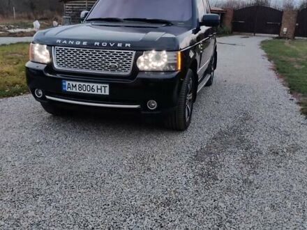 Черный Ленд Ровер Рендж Ровер, объемом двигателя 5 л и пробегом 232 тыс. км за 22000 $, фото 1 на Automoto.ua