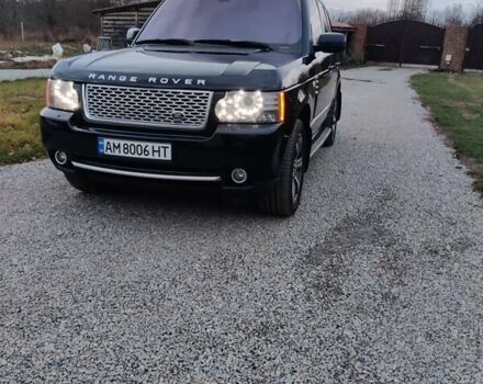 Черный Ленд Ровер Рендж Ровер, объемом двигателя 5 л и пробегом 232 тыс. км за 22000 $, фото 1 на Automoto.ua