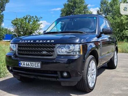Черный Ленд Ровер Рендж Ровер, объемом двигателя 5 л и пробегом 184 тыс. км за 12800 $, фото 1 на Automoto.ua