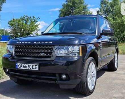 Черный Ленд Ровер Рендж Ровер, объемом двигателя 5 л и пробегом 184 тыс. км за 12800 $, фото 1 на Automoto.ua