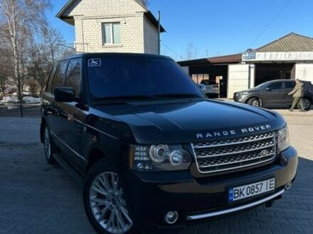 Чорний Ленд Ровер Рендж Ровер, об'ємом двигуна 5 л та пробігом 372 тис. км за 12500 $, фото 1 на Automoto.ua