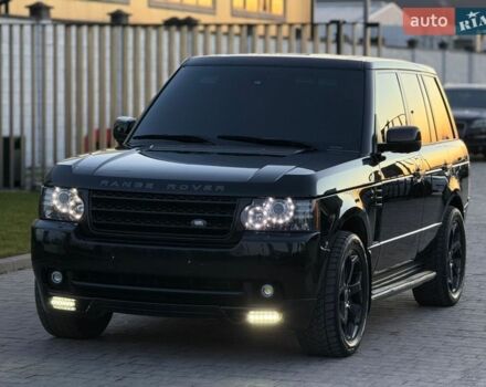 Черный Ленд Ровер Рендж Ровер, объемом двигателя 5 л и пробегом 242 тыс. км за 14999 $, фото 1 на Automoto.ua