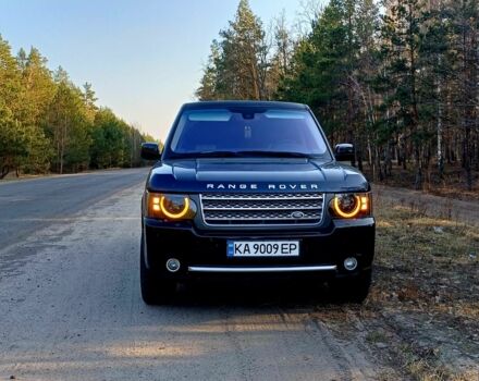 Черный Ленд Ровер Рендж Ровер, объемом двигателя 5 л и пробегом 225 тыс. км за 15000 $, фото 1 на Automoto.ua