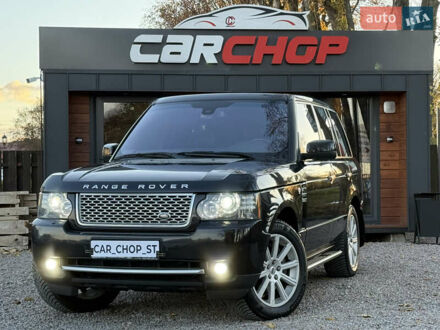Чорний Ленд Ровер Рендж Ровер, об'ємом двигуна 4.39 л та пробігом 186 тис. км за 19600 $, фото 1 на Automoto.ua