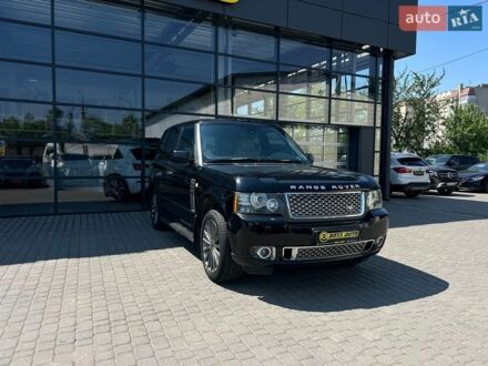 Чорний Ленд Ровер Рендж Ровер, об'ємом двигуна 5 л та пробігом 182 тис. км за 17500 $, фото 1 на Automoto.ua