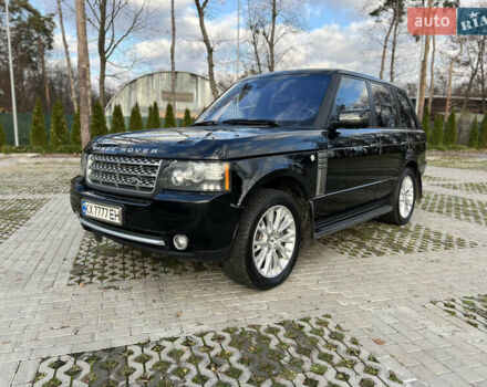 Черный Ленд Ровер Рендж Ровер, объемом двигателя 5 л и пробегом 105 тыс. км за 25000 $, фото 1 на Automoto.ua
