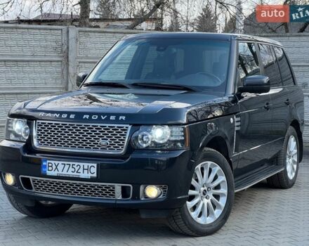 Черный Ленд Ровер Рендж Ровер, объемом двигателя 4.37 л и пробегом 203 тыс. км за 24000 $, фото 1 на Automoto.ua