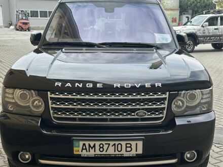 Ленд Ровер Рендж Ровер 2012 в Житомире на Automoto.ua Черный Ленд Ровер Рендж Ровер, объемом двигателя 5 л и пробегом 229 тыс. км за 19950 $, фото 1 на Automoto.ua