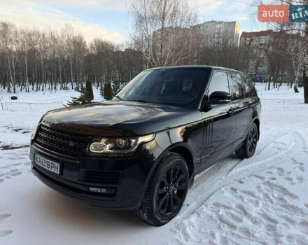 Черный Ленд Ровер Рендж Ровер, объемом двигателя 4.4 л и пробегом 218 тыс. км за 29000 $, фото 1 на Automoto.ua