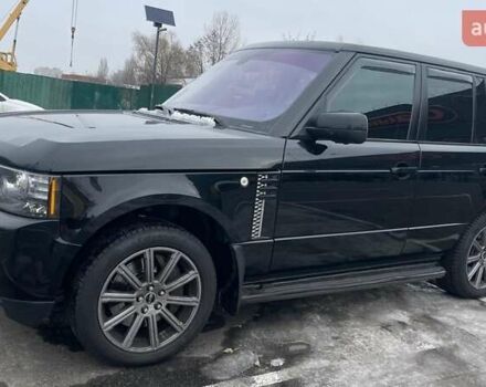 Черный Ленд Ровер Рендж Ровер, объемом двигателя 4.37 л и пробегом 184 тыс. км за 21000 $, фото 1 на Automoto.ua