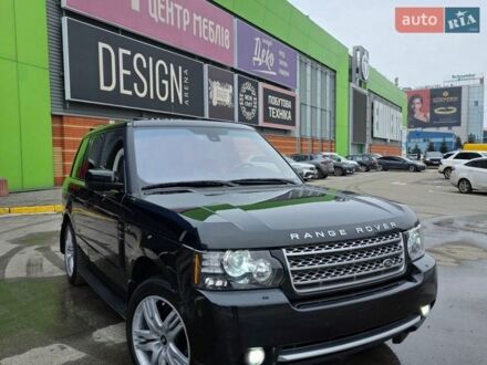Чорний Ленд Ровер Рендж Ровер, об'ємом двигуна 5 л та пробігом 190 тис. км за 18000 $, фото 1 на Automoto.ua