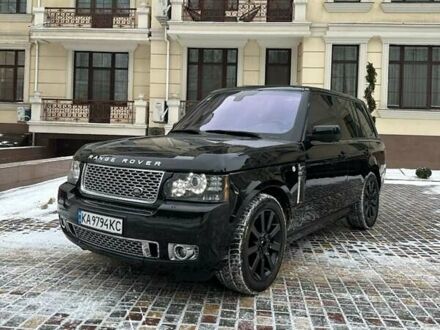 Черный Ленд Ровер Рендж Ровер, объемом двигателя 5 л и пробегом 180 тыс. км за 16000 $, фото 1 на Automoto.ua
