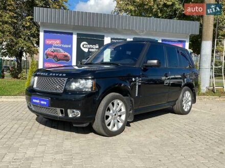 Черный Ленд Ровер Рендж Ровер, объемом двигателя 5 л и пробегом 231 тыс. км за 16500 $, фото 1 на Automoto.ua