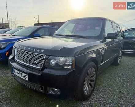 Черный Ленд Ровер Рендж Ровер, объемом двигателя 4.37 л и пробегом 190 тыс. км за 24900 $, фото 1 на Automoto.ua