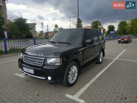 Чорний Ленд Ровер Рендж Ровер, об'ємом двигуна 5 л та пробігом 220 тис. км за 17400 $, фото 1 на Automoto.ua