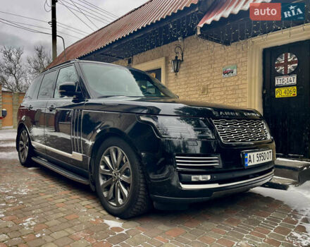 Черный Ленд Ровер Рендж Ровер, объемом двигателя 5 л и пробегом 220 тыс. км за 31200 $, фото 1 на Automoto.ua