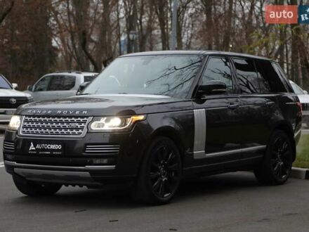 Чорний Ленд Ровер Рендж Ровер, об'ємом двигуна 5 л та пробігом 126 тис. км за 40000 $, фото 1 на Automoto.ua