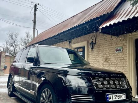 Чорний Ленд Ровер Рендж Ровер, об'ємом двигуна 5 л та пробігом 220 тис. км за 31200 $, фото 1 на Automoto.ua
