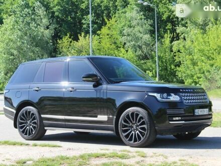 Ленд Ровер Рендж Ровер 2012 в Днепре (Днепропетровске) на Automoto.ua Черный Ленд Ровер Рендж Ровер, объемом двигателя 4.4 л и пробегом 168 тыс. км за 44000 $, фото 1 на Automoto.ua