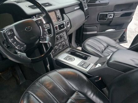 Черный Ленд Ровер Рендж Ровер, объемом двигателя 4.37 л и пробегом 225 тыс. км за 17900 $, фото 1 на Automoto.ua