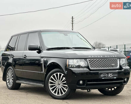 Черный Ленд Ровер Рендж Ровер, объемом двигателя 4.37 л и пробегом 150 тыс. км за 26000 $, фото 1 на Automoto.ua