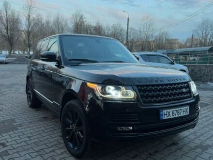 Черный Ленд Ровер Рендж Ровер, объемом двигателя 4.4 л и пробегом 223 тыс. км за 26500 $, фото 1 на Automoto.ua