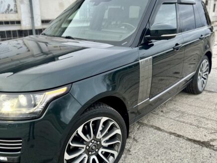Черный Ленд Ровер Рендж Ровер, объемом двигателя 5 л и пробегом 100 тыс. км за 35000 $, фото 1 на Automoto.ua