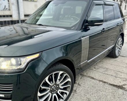 Черный Ленд Ровер Рендж Ровер, объемом двигателя 5 л и пробегом 100 тыс. км за 35000 $, фото 1 на Automoto.ua