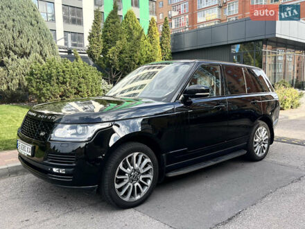 Чорний Ленд Ровер Рендж Ровер, об'ємом двигуна 4.37 л та пробігом 170 тис. км за 27900 $, фото 1 на Automoto.ua