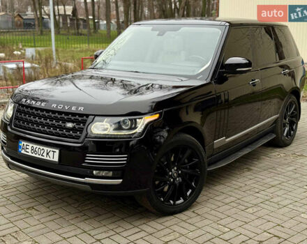 Черный Ленд Ровер Рендж Ровер, объемом двигателя 4.4 л и пробегом 240 тыс. км за 29500 $, фото 1 на Automoto.ua