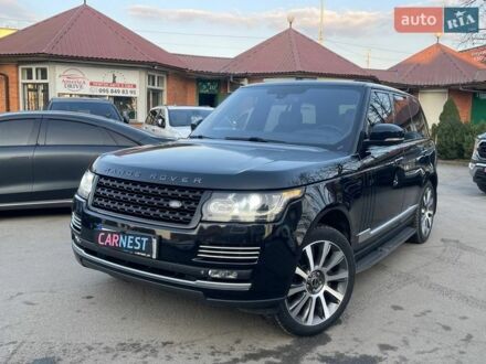 Чорний Ленд Ровер Рендж Ровер, об'ємом двигуна 5 л та пробігом 250 тис. км за 25000 $, фото 1 на Automoto.ua
