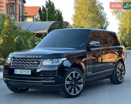 Чорний Ленд Ровер Рендж Ровер, об'ємом двигуна 4.4 л та пробігом 142 тис. км за 37999 $, фото 1 на Automoto.ua