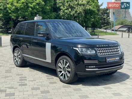 Чорний Ленд Ровер Рендж Ровер, об'ємом двигуна 4.37 л та пробігом 245 тис. км за 29600 $, фото 1 на Automoto.ua