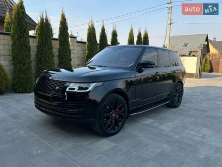 Чорний Ленд Ровер Рендж Ровер, об'ємом двигуна 5 л та пробігом 207 тис. км за 25900 $, фото 1 на Automoto.ua