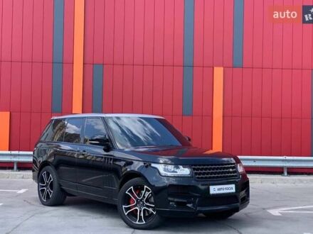Ленд Ровер Рендж Ровер 2013 у Києві на Automoto.ua Чорний Ленд Ровер Рендж Ровер, об'ємом двигуна 5 л та пробігом 191 тис. км за 29990 $, фото 1 на Automoto.ua