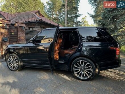 Чорний Ленд Ровер Рендж Ровер, об'ємом двигуна 5 л та пробігом 120 тис. км за 24000 $, фото 1 на Automoto.ua