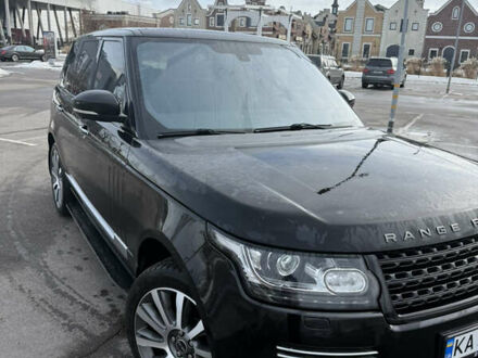 Черный Ленд Ровер Рендж Ровер, объемом двигателя 5 л и пробегом 250 тыс. км за 25000 $, фото 1 на Automoto.ua