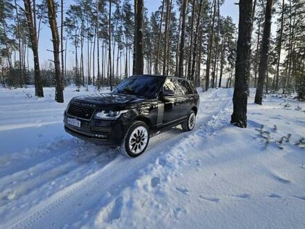 Черный Ленд Ровер Рендж Ровер, объемом двигателя 5 л и пробегом 186 тыс. км за 35000 $, фото 1 на Automoto.ua