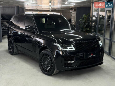 Черный Ленд Ровер Рендж Ровер, объемом двигателя 5 л и пробегом 177 тыс. км за 38900 $, фото 1 на Automoto.ua